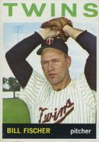 1964 Topps #409 Bill Fischer Baseball Card