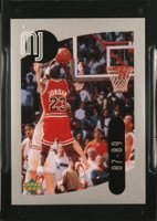 1998 Upper Deck International MJ Stickers #23 Michael Jordan Basketball Card