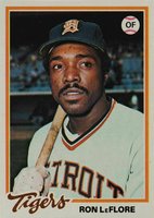 1978 Topps #480 Ron LeFlore Baseball Card