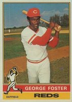 1976 Topps #179 George Foster Baseball Card