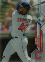 2020 Topps #40 Bobby Bradley Clear Baseball Card