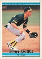 1992 Donruss #591 Scott Brosius Baseball Card