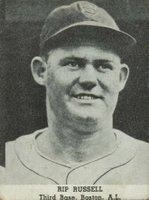1947 Tip Top Bread # Rip Russell Baseball Card