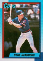 1990 Topps #210 Ryne Sandberg Baseball Card