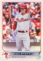 2022 Topps Update #US224 Bryson Stott Rainbow Foil Baseball Card