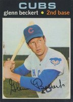 1971 Topps #390 Glenn Beckert Baseball Card