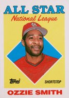 1988 Topps Tiffany #400 Ozzie Smith Baseball Card