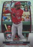 2023 Bowman Chrome National #24 Jordan Walker Baseball Card