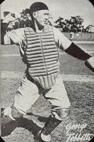 1947 Bond Bread # George Tebbetts Baseball Card