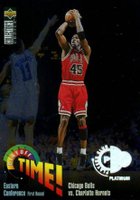 1995 Collector's Choice  #353 Michael Jordan Player's Club Platinum Basketball Card