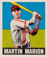 1948 Leaf #97 Martin Marion Baseball Card