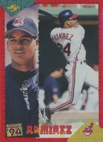 1994 Score Rookie Traded #RT72 Manny Ramirez Baseball Card