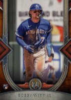 2022 Topps Museum Collection #7 Bobby Witt Jr. Copper Baseball Card