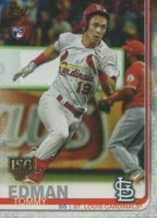2019 Topps Update  #US84 Tommy Edman 150th Anniversary Baseball Card