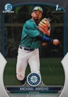 2023 Bowman Chrome Prospects #BCP63 Michael Arroyo Baseball Card