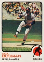 1973 Topps #640 Dick Bosman Baseball Card