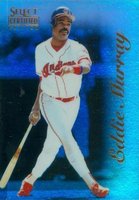 1996 Select Certified #10 Eddie Murray Mirror Blue Baseball Card
