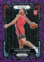 2023 Panini Prizm #129 Cam Whitmore Purple Fast Break Basketball Card