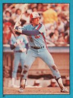 1982 Topps Stickers #61 Gary Carter Coming Soon Baseball Card