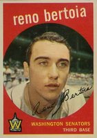 1959 Topps #84 Reno Bertoia Baseball Card
