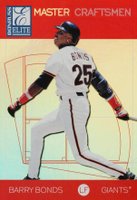 1998 Donruss Elite Craftsmen #23 Barry Bonds Master Craftsmen Baseball Card