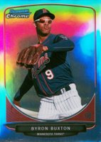 2013 Bowman Chrome Draft Picks & Prospects Top Prospects #TP-1 Byron Buxton Refractor Baseball Card
