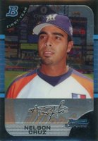 2005 Bowman Chrome Draft Picks #165 Nelson Cruz Baseball Card