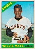1966 O-Pee-Chee #1 Willie Mays Baseball Card