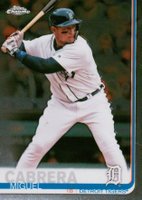 2019 Topps Chrome #115 Miguel Cabrera Baseball Card