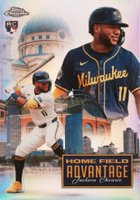 2024 Topps Chrome Update Home Field Advantage #25 Jackson Chourio Baseball Card