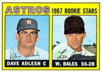 1967 Topps #51 Astros Rookies Baseball Card