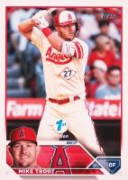 2023 Topps 1st Edition #27 Mike Trout Baseball Card