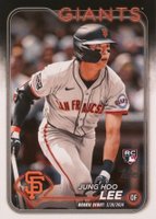 2024 Topps Update #US343 Jung Hoo Lee Companion Cards Baseball Card