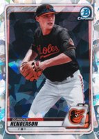 2020 Bowman Chrome Prospects #BCP134 Gunnar Henderson Atomic Refractor Baseball Card