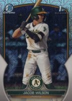 2023 Bowman Draft #BDC121 Jacob Wilson Chrome-Japan Baseball Card