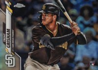2020 Topps Chrome #101 Trent Grisham Refractor Baseball Card