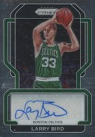 2021 Panini Prizm Signatures #SGLBD Larry Bird Basketball Card