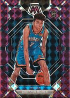 2022 Panini Mosaic #236 Chet Holmgren Purple Basketball Card