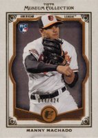 2013 Topps Museum Collection #70 Manny Machado Copper Baseball Card