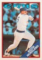 1988 Topps Tiffany #416 Keith Moreland Baseball Card