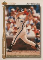 1992 Upper Deck Homerun Heroes #HR25 Jeff Bagwell Baseball Card