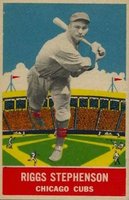 1933 DeLong #15 Riggs Stephenson Baseball Card