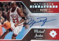 2004 Ultimate Collection Ultimate Signatures #US-MJ Michael Jordan Gold Basketball Card