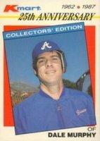 1987 K-Mart #29 Dale Murphy Baseball Card