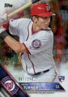 2016 Topps #103 Trea Turner Sparkle Foil Baseball Card