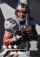 1999 Topps Stars Starcards #15 Jerry Rice 3 Star Football Card