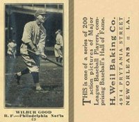 1916 Weil Baking Co. #69 Wilbur Good Baseball Card