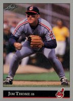 1992 Leaf #299 Jim Thome Baseball Card