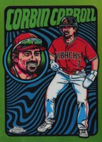 2024 Topps Chrome Ultraviolet All-Stars #UV2 Corbin Carroll Baseball Card