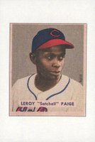 1989 Bowman Inserts # Satchel Paige 1949 Reprint Baseball Card